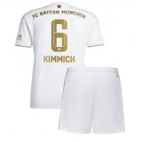 Bayern Munich Joshua Kimmich #6 Udebanesæt Børn 2022-23 Kortærmet (+ Korte bukser)